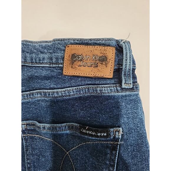 Calvin Klein Denim Jeans Women's Size 10 Medium Blue Straight Leg - Picture 12 of 12